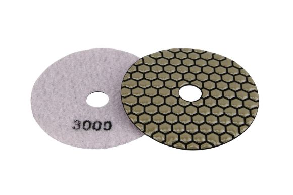 Bilde av Slipepad Baby Resin Ø100mm 3000 korning borrelås