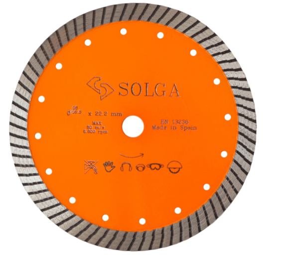 Bilde av Solga diam.blad Basic Line 180 x 22,2mm turbo tørrkapping