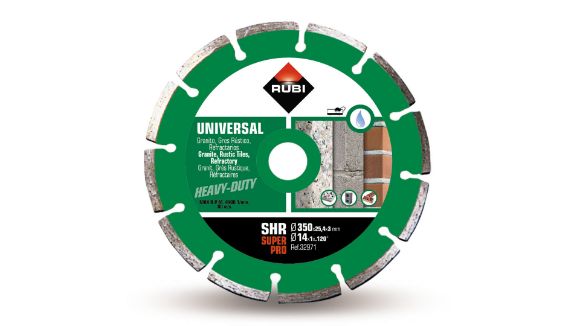 Bilde av Rubi diamantblad SHR superpro 350x25,4mm våt