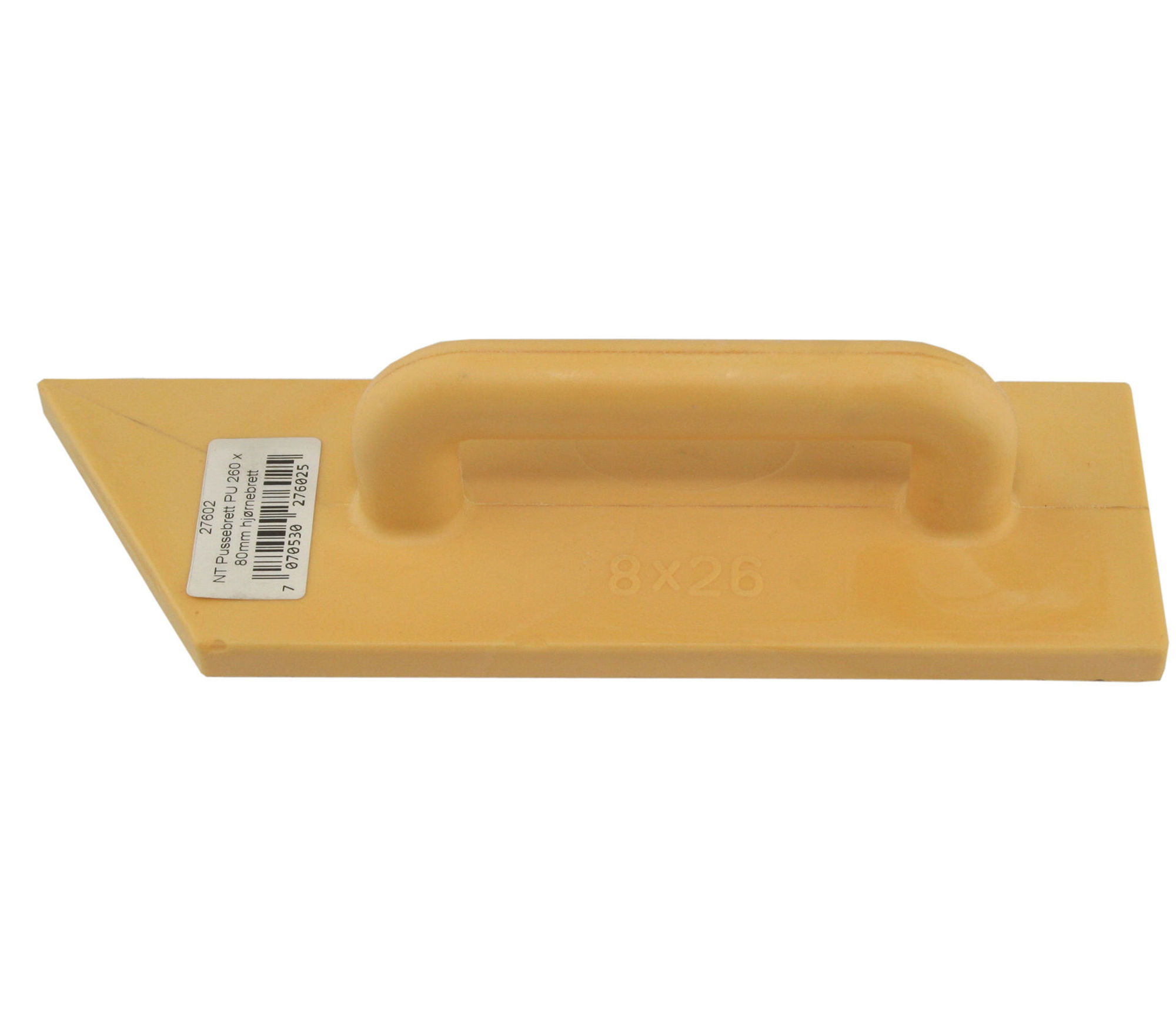 Bilde av NT Pussebrett PU 260 x 80mm hjørnebrett