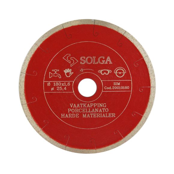 Bilde av Solga diam.blad 180x25,4 helbane våt harde materialer