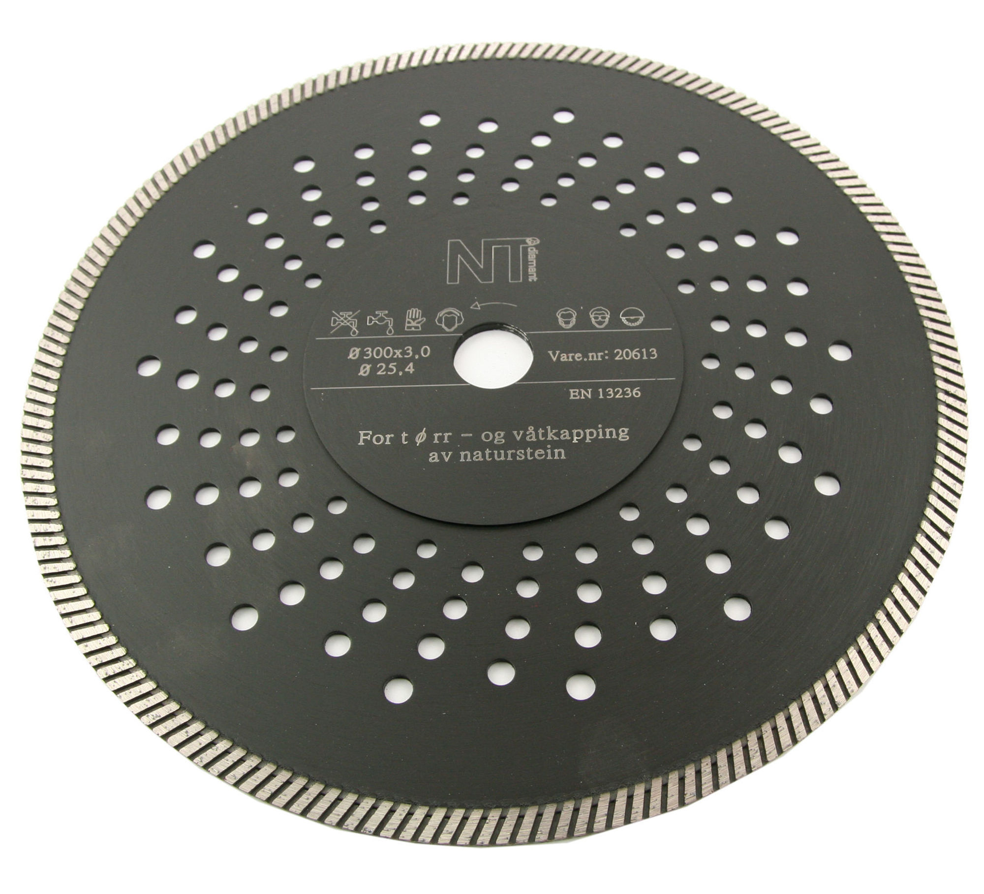 Bilde av NT super turbo diamantblad for naturstein 300x25,4