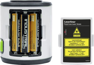 Bilde av Laserliner EasyCross laser grønn sett