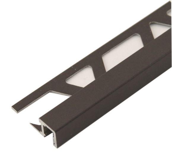 Bilde av Squarejolly 10mm mørk brun matt alu 2,7m