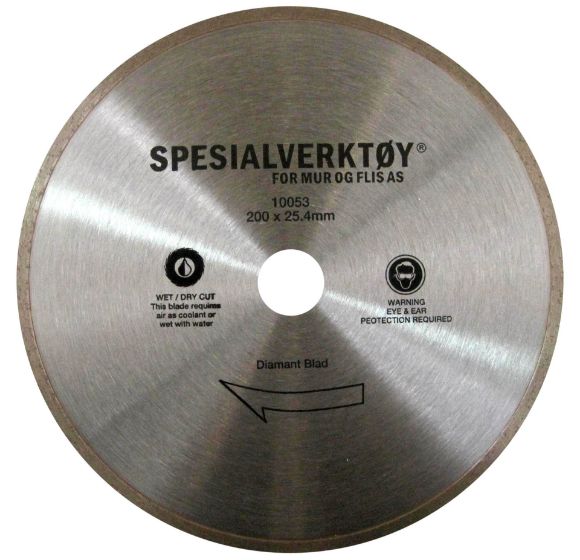 Bilde av DIAMANTBLAD HELBANE 200X25,4MM, ROKKA