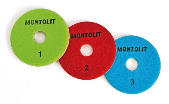 Bilde av DIAMANTPADKIT FIN, MEDIUM, GROV FOR VINKELSLIPER, MONTOLIT