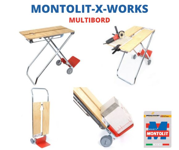 Bilde av ARBEIDSBORD X-WORKS, MONTOLIT