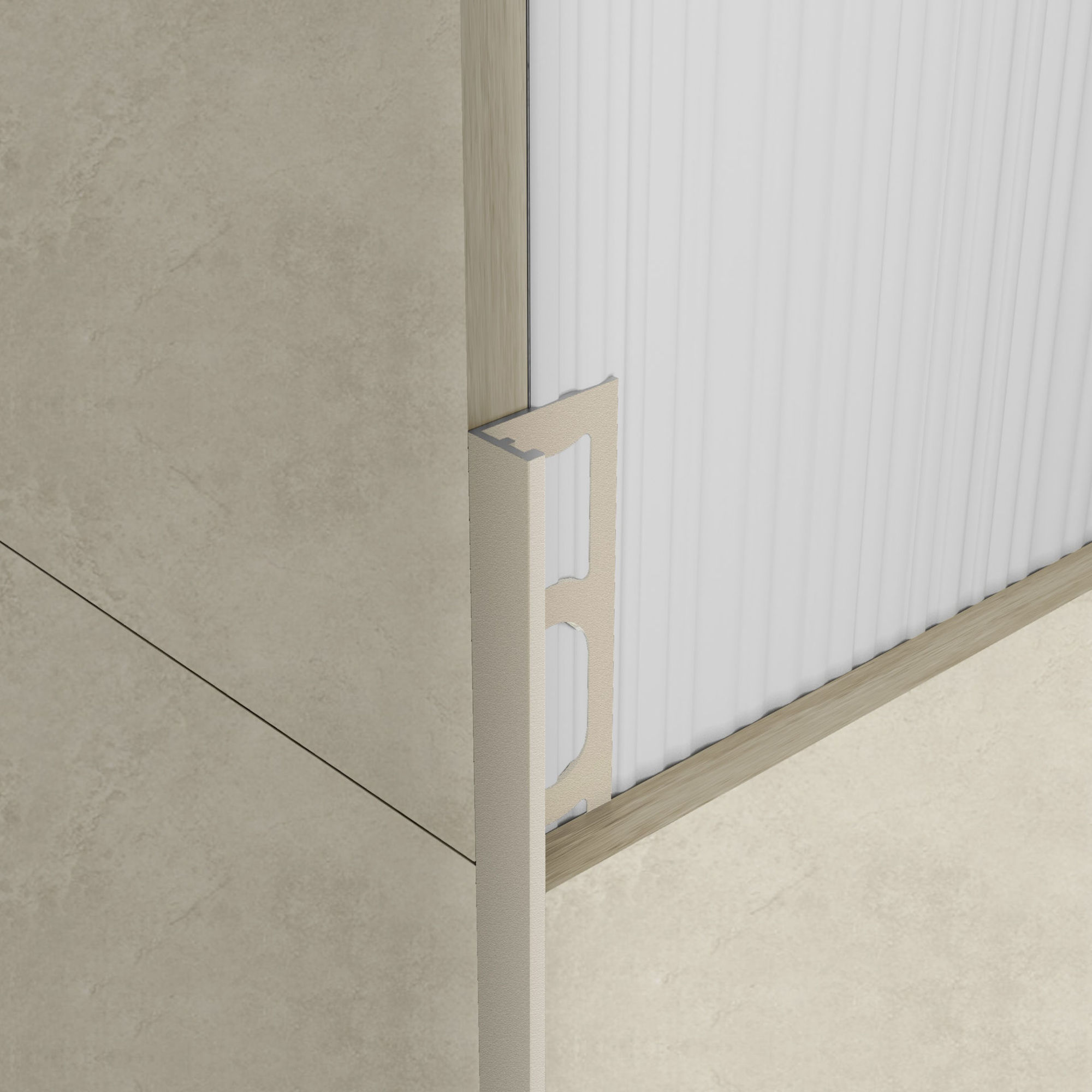 Bilde av Avsl.list zv/10  color coated alum. oliva 270cm, profilpas