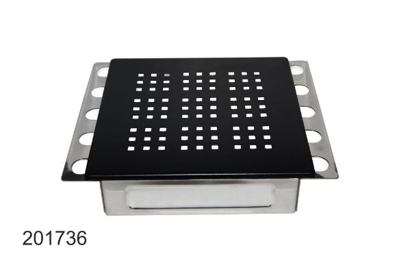 Bilde av VENTIL LUKE 20X20CM SIRIUS SORT MATT, AQUALEX