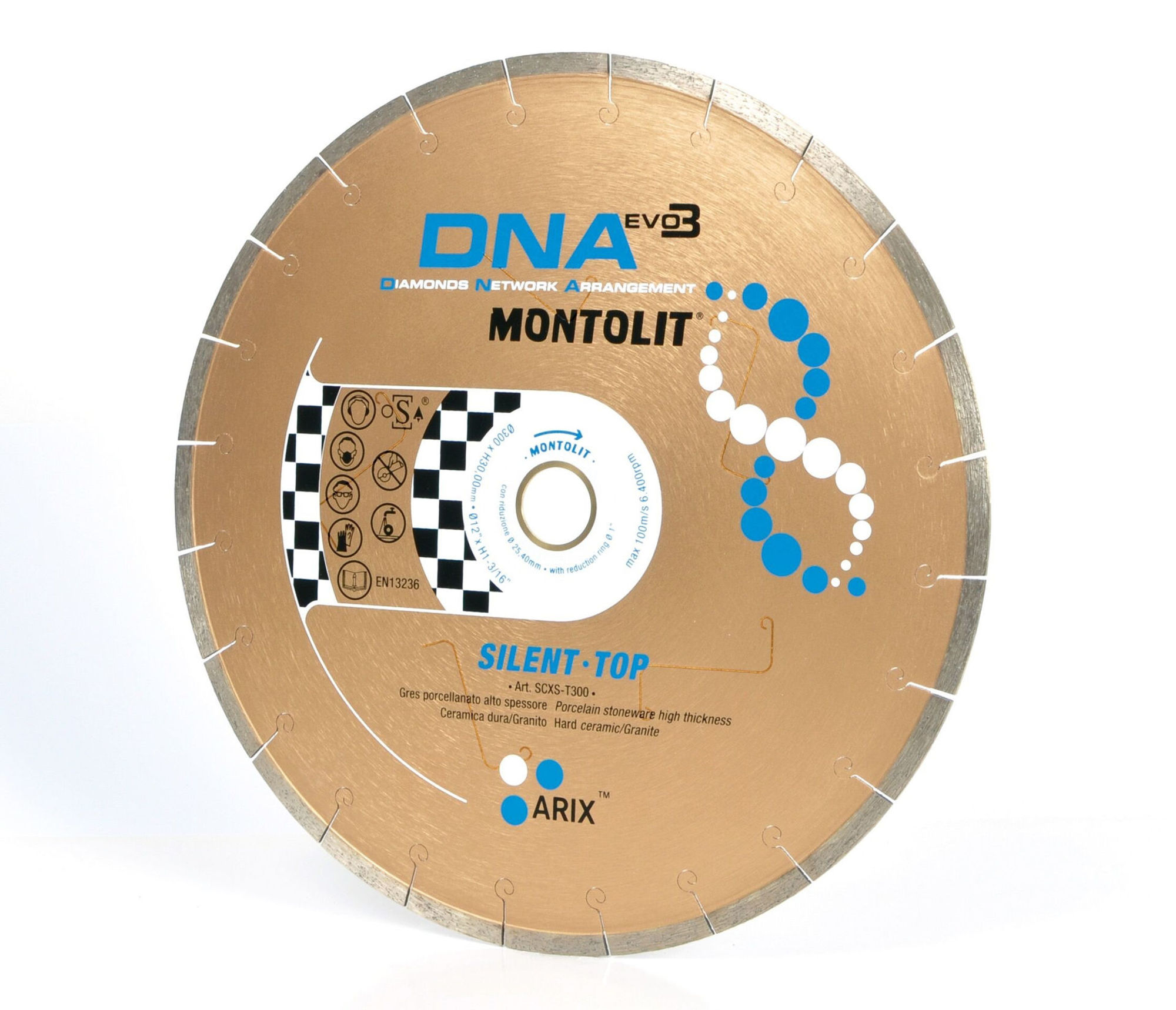 Bilde av DIAMANTBLAD SCXS-T DNA 300X25,4/30MM, MONTOLIT