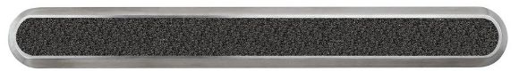 Bilde av LEDELINJE INOX NERO 280X35MM 304 RUSTFRITT STÅL SELVKLEBENDE, AQUALEX