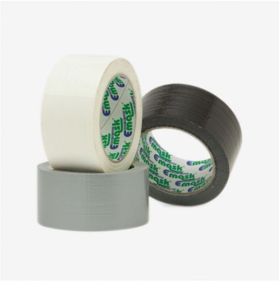 Bilde av LERRETTAPE DUCT SØLV 158 HM 50MM X 50 METER, EMASK