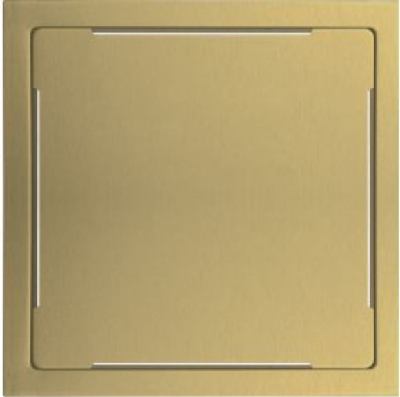 Bilde av SLUKRIST 20X20CM VENUS MESSING, AQUALEX