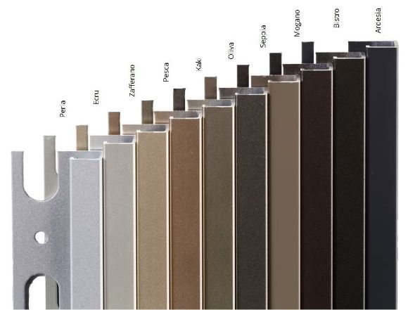Bilde av HJØRNELIST FIRKANT ZQVN/10  CONCRETE MUD 10MMX270CM, PROFILPAS
