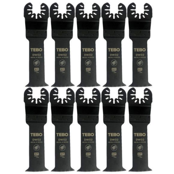 Bilde av Tebo Multisagblad DW02 35X68 Bimetall 10Pk