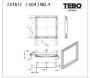 Bilde av Tebo slukrist Tile In svart 147 x 147mm