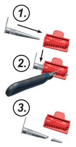 Bilde av Kaufmann Cut Guide for silikonpatroner