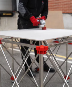 Bilde av Rubi utrekkbart arbeidsbord 120x120