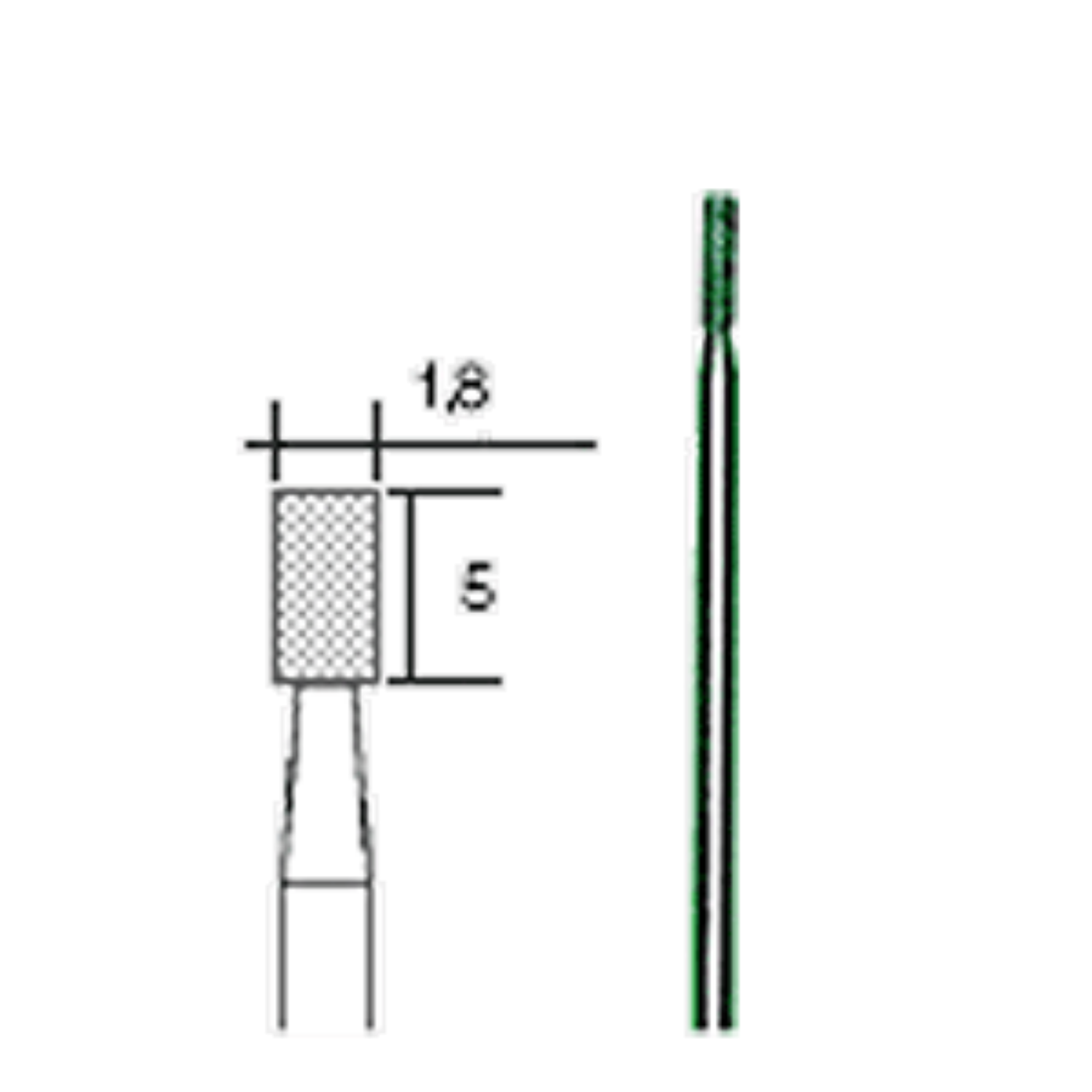 Bilde av Proxxon diamantbelagt slipestift Ø1,8