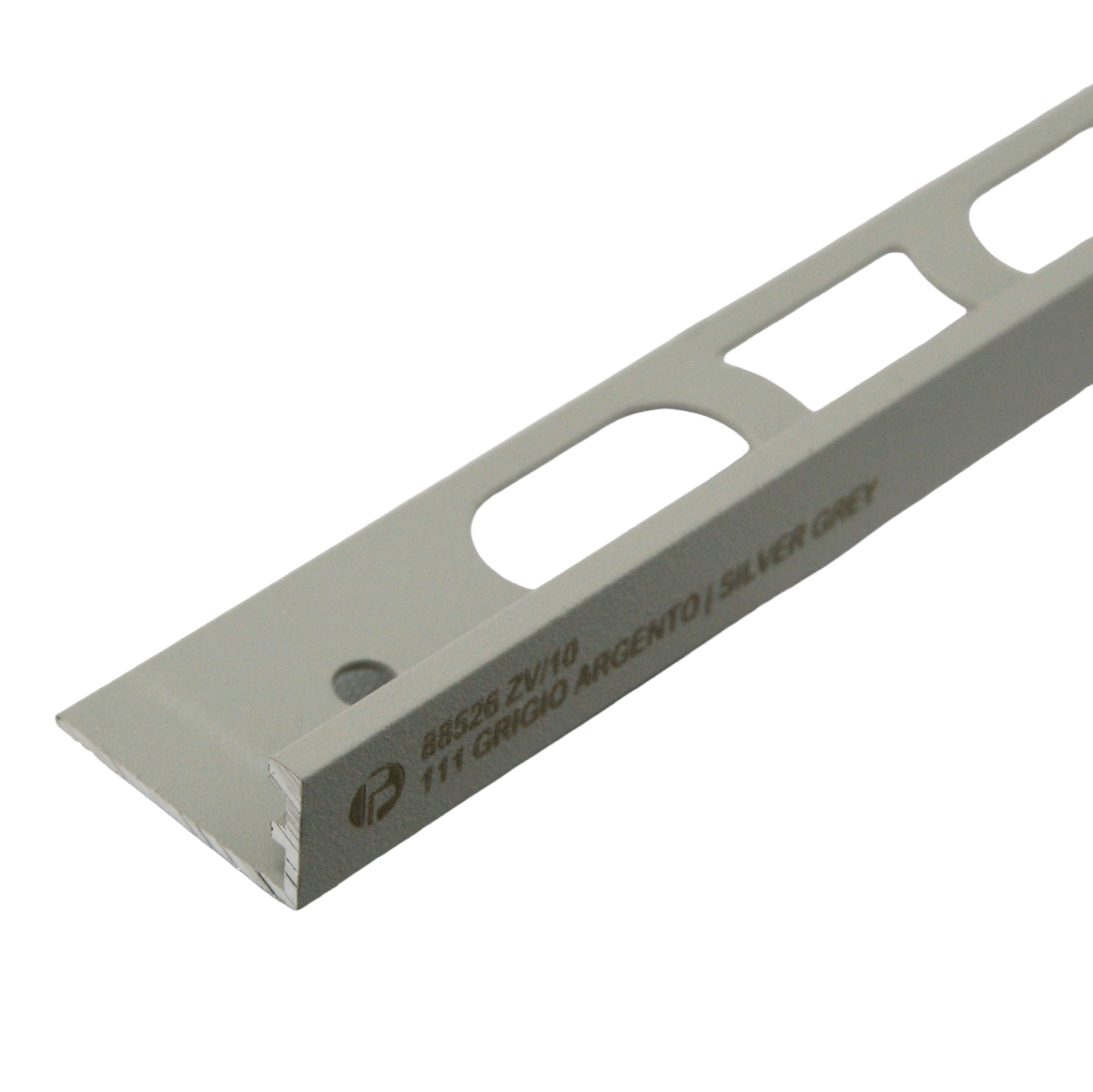 Bilde av Avslutningslist ZV/11 lakkert alu. kode 111 silver grey