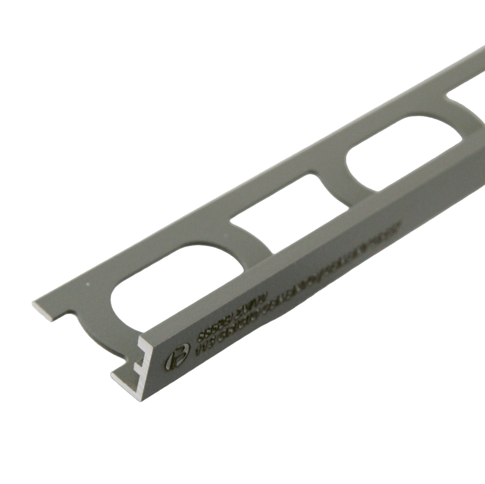 Bilde av Avslutningslist ZV/10 lakkert alu. kode 113 cement grey