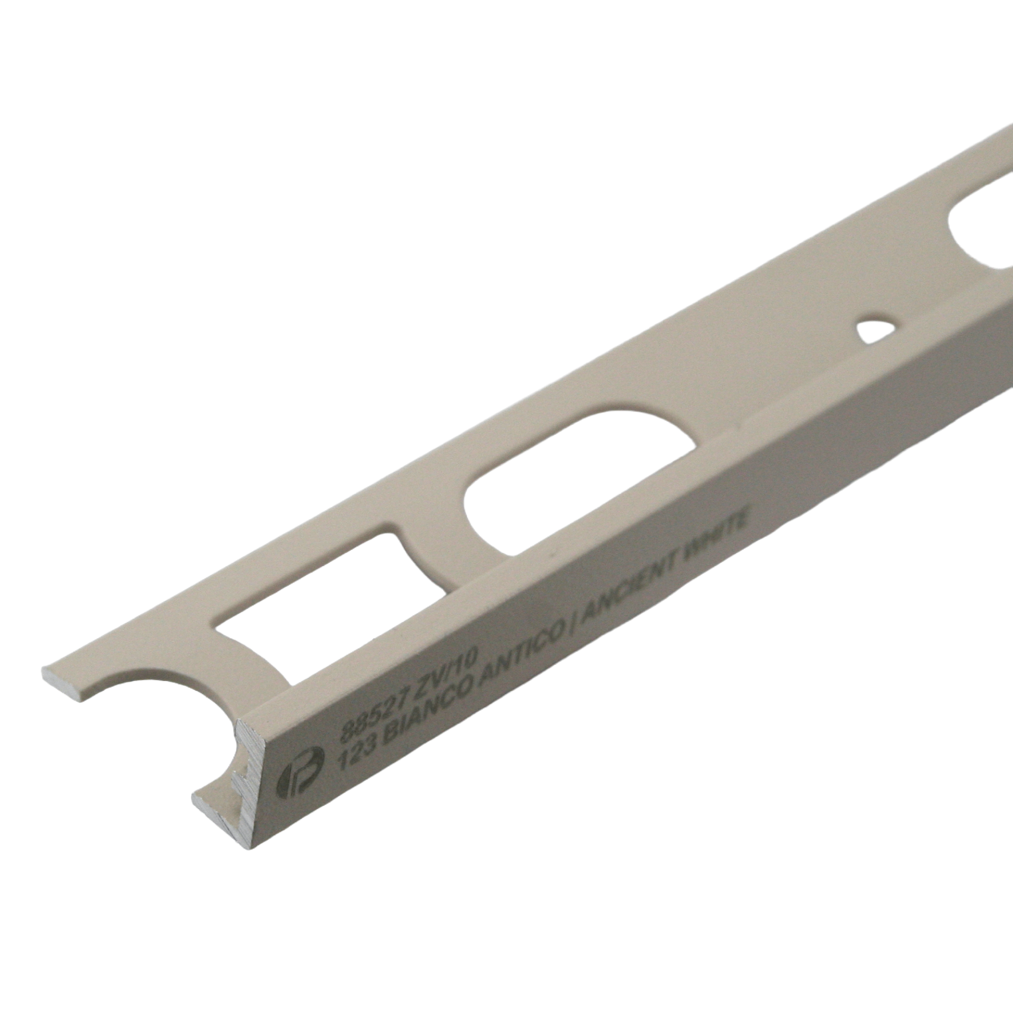 Bilde av Avslutningslist ZV/10 lakkert alu. kode 123 ancient white