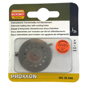 Bilde av Proxxon slipe/kappeskive m/kjøling/holder for vinkelbor Ø38
