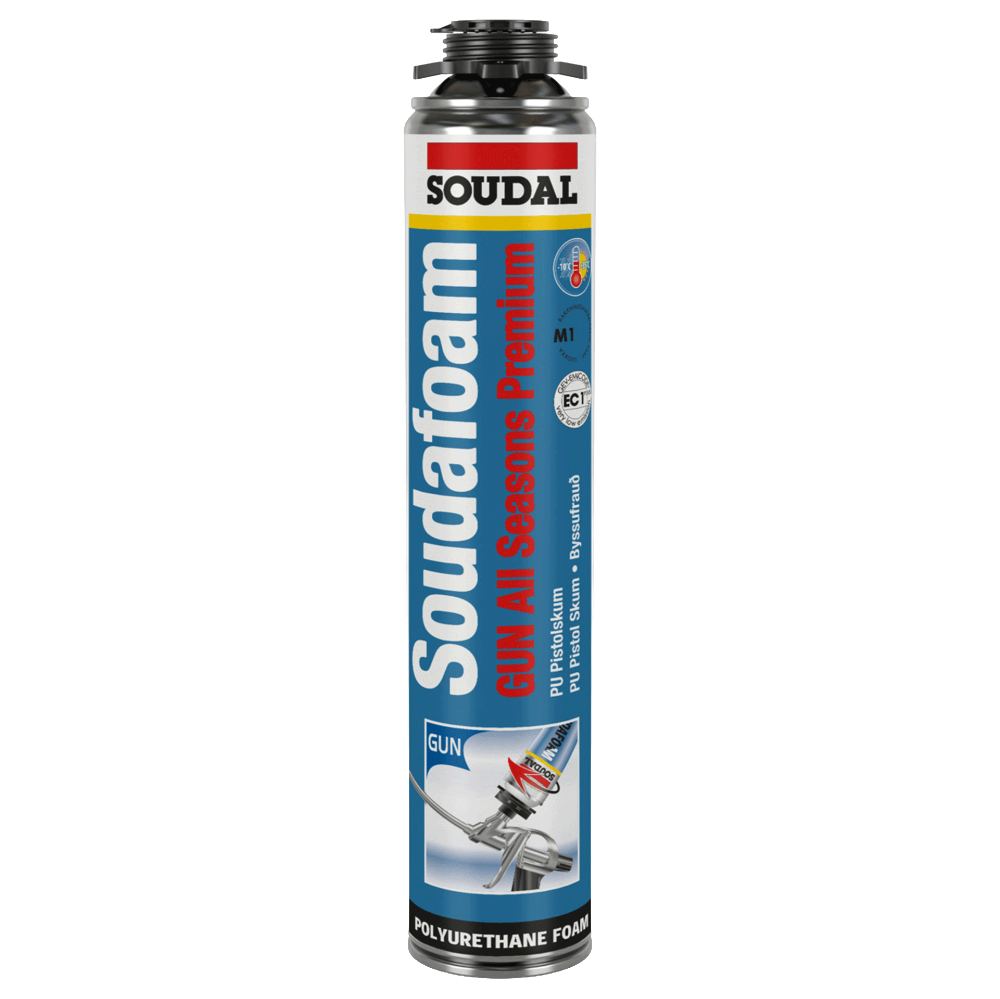 Bilde av Soudal Soudafoam Gun All Season Premium byggskum 750ml